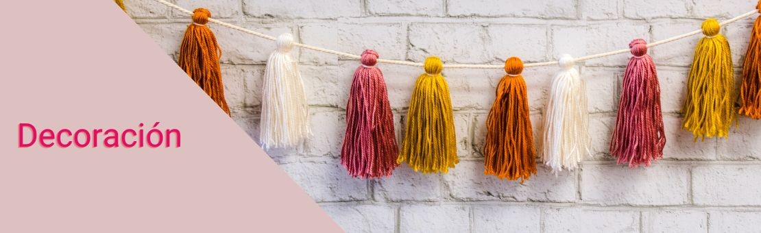 Comprar borlas, azbrazaderas y artículos para decoración y tapicería en merceria con estilo online